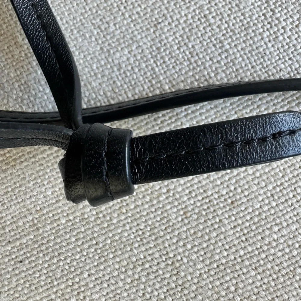 Mansur Gavriel Mini Bloom Crossbody Bag Black - Picture 13 of 15